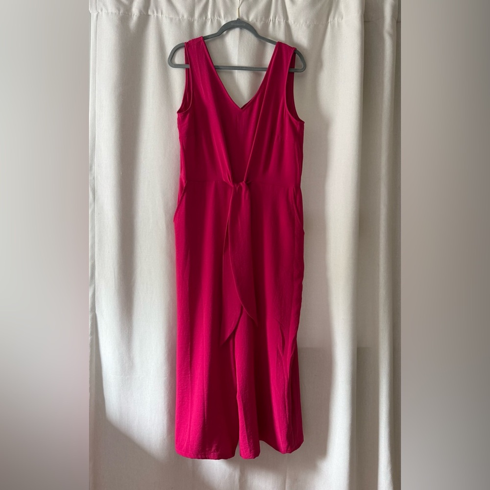 MSK Vibrant Pink Jumpsuit